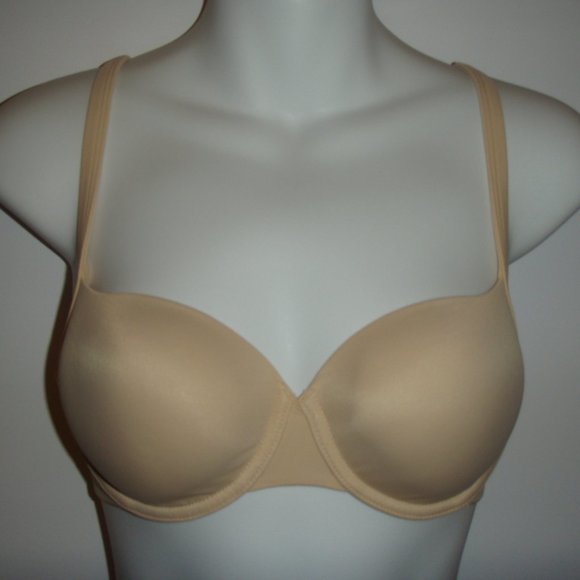 Panache Porcelain Moulded Bra 3376 Beige Size 30D - Picture 1 of 8